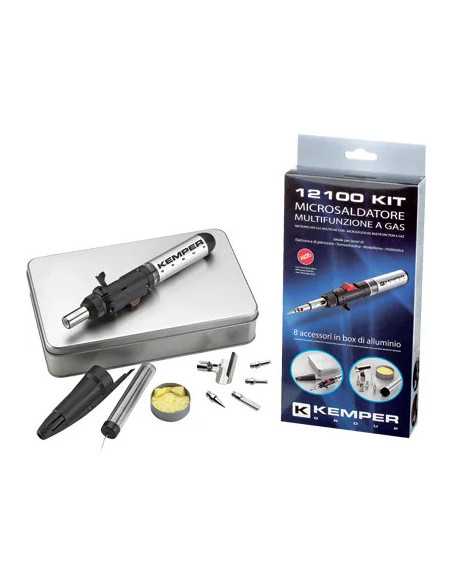 SALDATORE MICRO RICARICABILE 12100 KIT KEMPER - KEMPER | Utensili Store