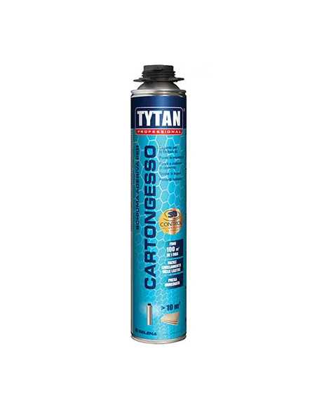 SCHIUMA POLIURETANICA CARTONGESSO TYTAN - TYTAN | Utensili Store
