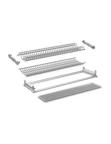 SCOLAPIATTI SCOLABICCHIERI ACCIAIO NICHELATO - GENERICA | Utensili Store