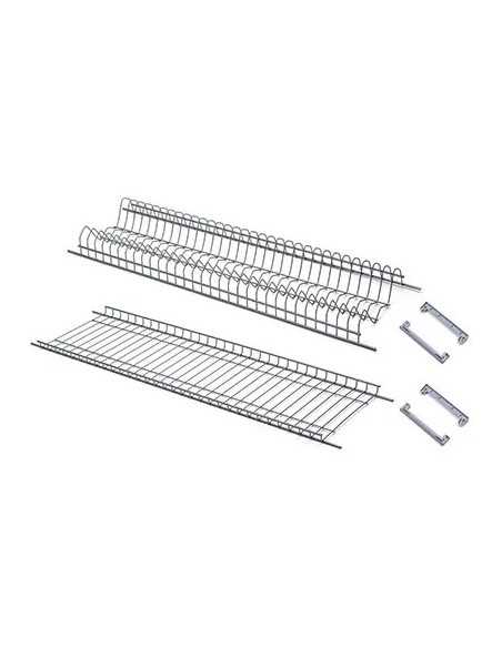 SCOLAPIATTI SCOLABICCHIERI VERNICIATO GRIGIO - GENERICA | Utensili Store