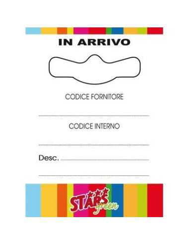 SEGNAPOSTO GANCIO - STARS GREEN | Utensili Store