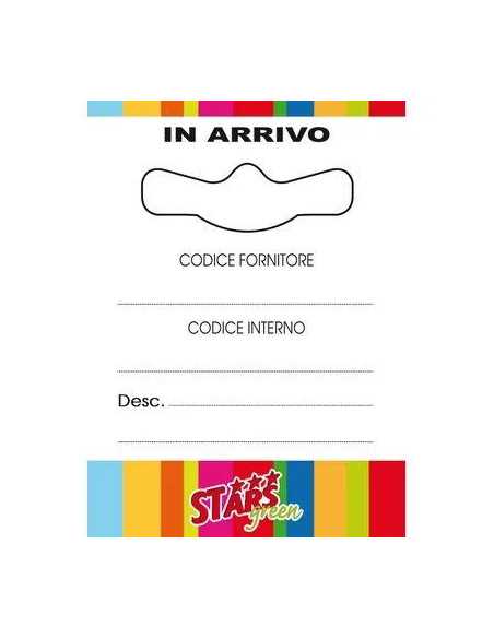SEGNAPOSTO GANCIO - STARS GREEN | Utensili Store