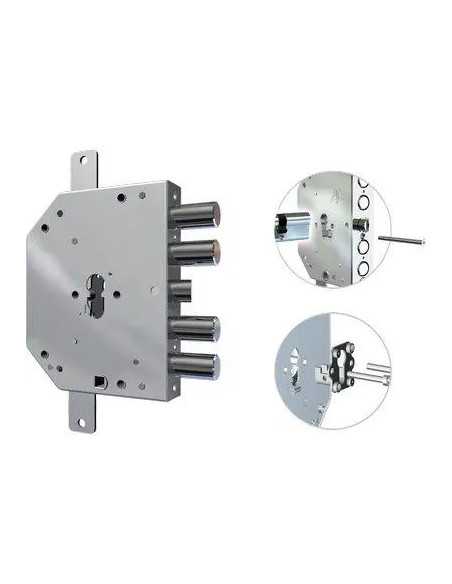 SERRATURA METALLO APPLICARE 2155 PEN/FL CR - CR | Utensili Store