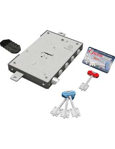 SERRATURA METALLO APPLICARE 2401 SECUREMME - SECUREMME | Utensili Store