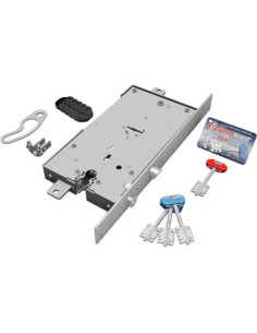 SECUREMME SERRATURA METALLO APPLICARE 2441 SECUREMME