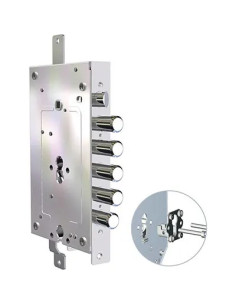 CR SERRATURA METALLO APPLICARE 2956 PE-PE CR