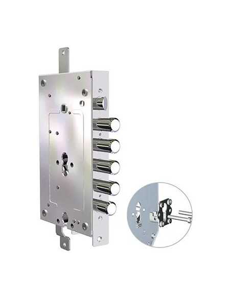 SERRATURA METALLO APPLICARE 2956 PE-PE CR - CR | Utensili Store