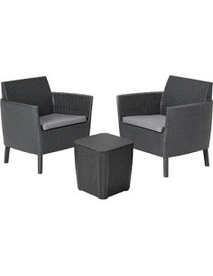 KETER SET RATTAN SALEMO BALCONY