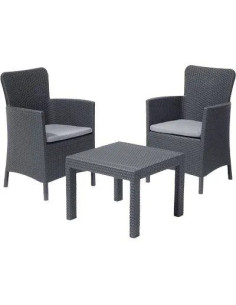 KETER SET RATTAN SALVADOR BALCONY