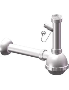 GENERICA SIFONE PP A BOTTIGLIA 1 VASCA + 1 ATTACCO