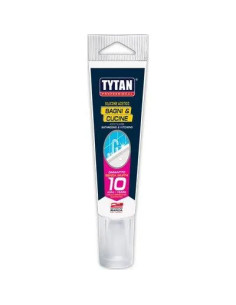TYTAN SILICONE ACETICO BAGNI E CUCINE IN TUBETTO