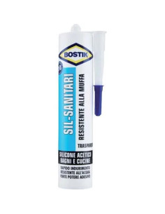 BOSTIK SILICONE ACETICO SIL SANITARI