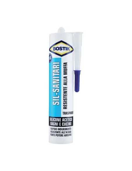 SILICONE ACETICO SIL SANITARI BOSTIK - BOSTIK | Utensili Store
