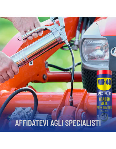 Grasso Alte Prestazioni - Lubrificante Multiuso - Per usi industriali - Cartuccia 400g - WD-40 Specialist | Utensili Store