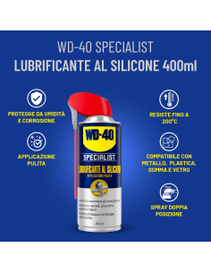 WD-40 Original Specialist Lubrificante al Silicone Azione Pulita 2