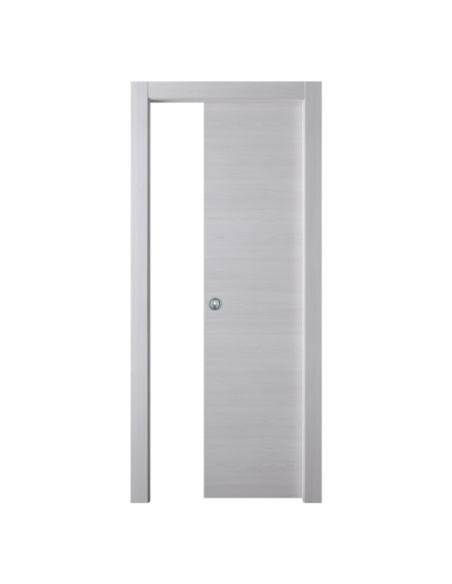 PORTA SCORREVOLE COLORE MICRO BIANCO COMPLETA (PANNELLO + KIT MONTANTI) - UTENSILI STORE | Utensili Store