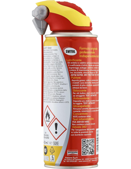 LUBRIFICANTE SPRAY 400 ML - SVITOL | Utensili Store