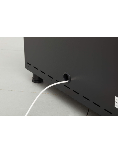 Armadio Basso a 2 Ante con Piedini, Nero, 83.5 x 22.5 x 83 cm STST97595-1 - STANLEY | Utensili Store