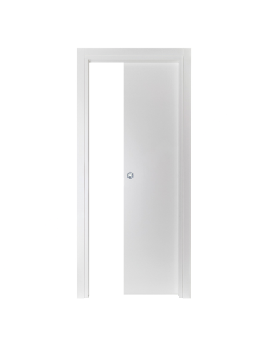 PORTA SCORREVOLE COLORE MICRO BIANCO COMPLETA (PANNELLO + KIT MONTANTI) - UTENSILI STORE | Utensili Store