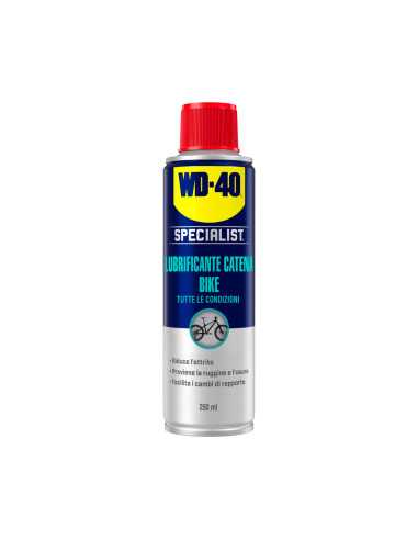 KIT COMPLETO SPECIALIST BIKE + GUANTI - WD40 | Utensili Store