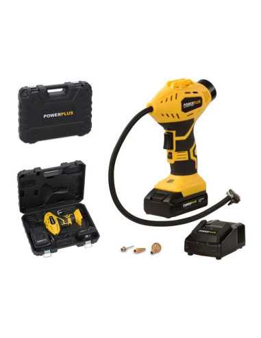 MINI COMPRESSORE A BATTERIA POWX1700 - POWERPLUS | Utensili Store