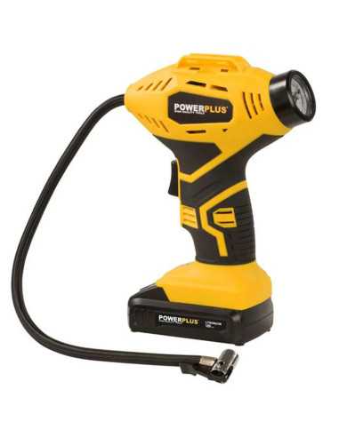 MINI COMPRESSORE A BATTERIA POWX1700 - POWERPLUS | Utensili Store
