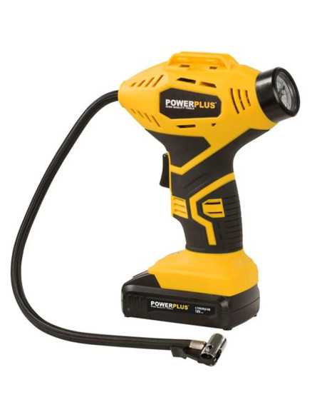 MINI COMPRESSORE A BATTERIA POWX1700 - POWERPLUS | Utensili Store