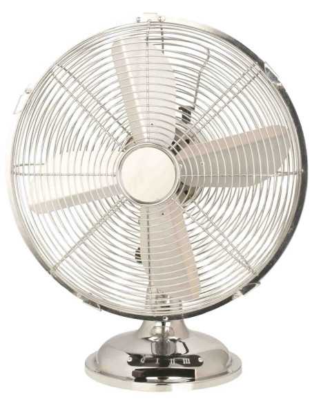 VENTILATORE DA TAVOLO IN METALLO ⌀ 30cm - UTENSILI STORE | Utensili Store