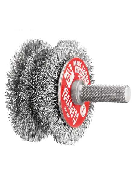 SPAZZOLA CIRCOLARE PER TRAPANO 'CLEPSYDRA' - SIT | Utensili Store