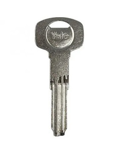 YALE CHIAVE OTTONE NICHELATO