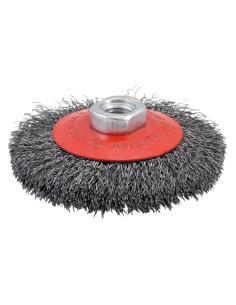 SPAZZOLA CONICA PER SMERIGLIATRICE - VERTO