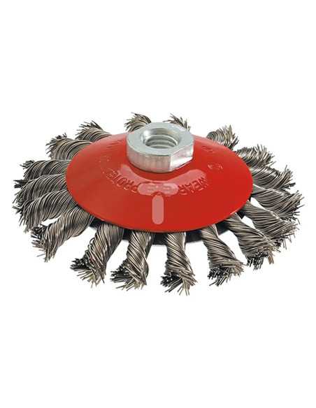 SPAZZOLA CIRCOLARE CONICA - GRAPHITE | Utensili Store