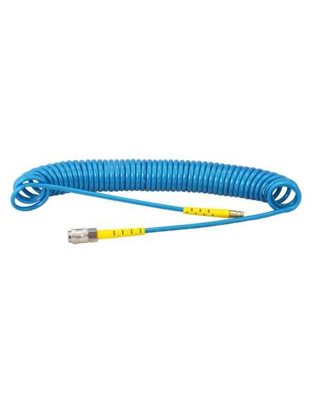 TUBO A SPIRALE IN POLIURETANO RACCORDATO - UNIKO | Utensili Store