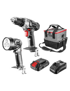 SET TRAPANO AVVITATORE CON ACCESSORI 'ENERGY +' set - GRAPHITE