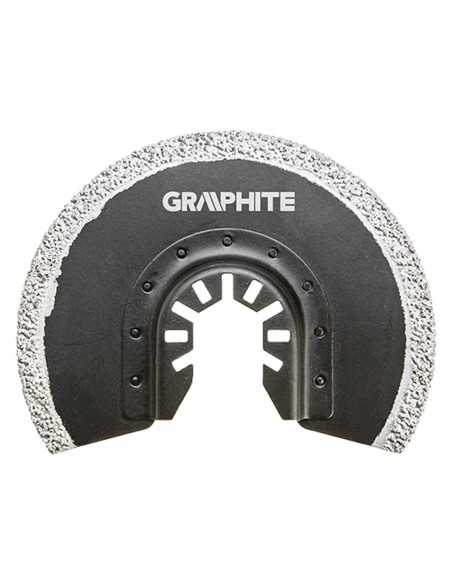 LAMA SEMICIRCOLARE PER CERAMICA - GRAPHITE | Utensili Store