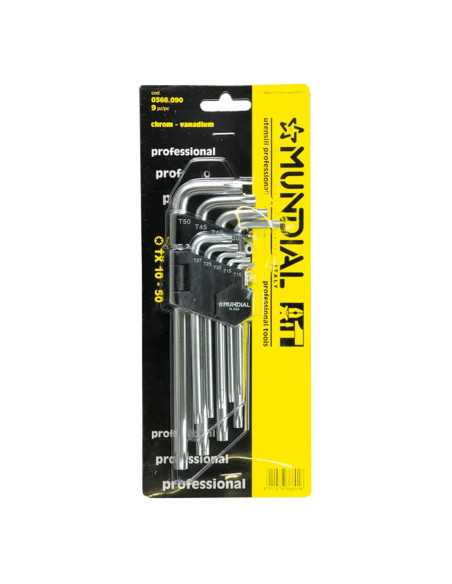 CHIAVI TORX IN SERIE CON FORO - MUNDIAL | Utensili Store