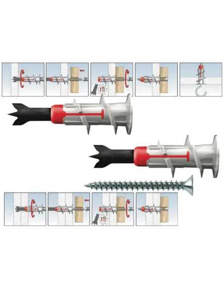 TASSELLI FISCHER DUOBLADE - Senza Marca | Utensili Store
