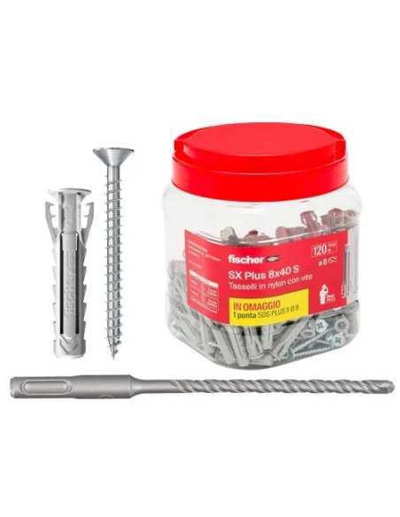 TASSELLI FISCHER SX PLUS 8S CF - Senza Marca | Utensili Store