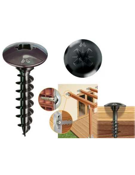 VITI PANEL-VIT FC NERO PLUS TX30 6X40 - Senza Marca | Utensili Store