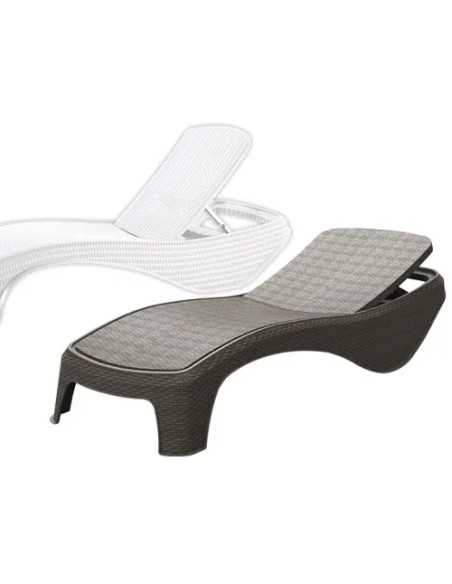 LETTINI RATTAN KETER ATLANTIC ANTRACITE - Senza Marca | Utensili Store