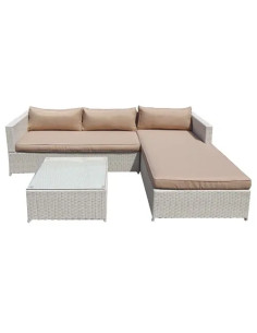 SET RATTAN ANGOLO RELAX MORNING  - Senza Marca