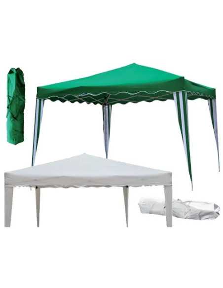 GAZEBO PIEGHEVOLE CAMEL 3X3 MT GREEN - Senza Marca | Utensili Store