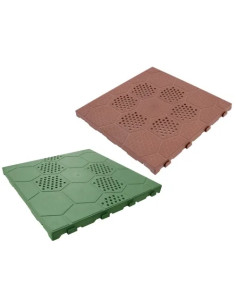 PAVIMENTI EASY PP 40X40 VERDE  - Senza Marca