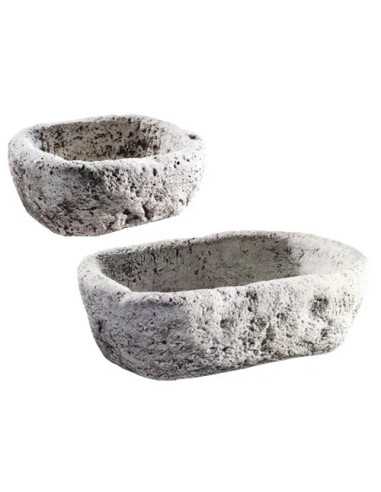 FIORIERE MORTAIO PIETRA ANTICA - DECOGARDEN | Utensili Store
