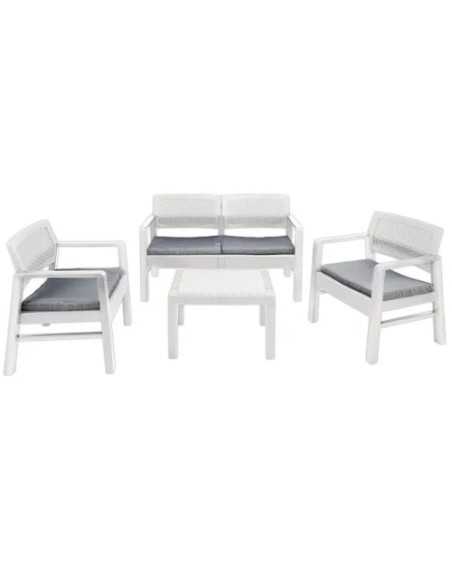 SET RATTAN KILIMANJARO BIANCO - Senza Marca | Utensili Store
