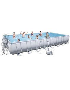 PISCINE RETTANGOLARI 956X488 H132 - Senza Marca