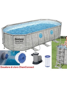 PISCINE STEEL VISTA RATT B/WA Y  - Senza Marca