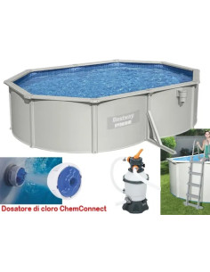 PISCINE HYDRIUM OVALE B/WAY 56586 - Senza Marca