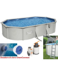 PISCINE HYDRIUM OVALE B/WAY 56369  - Senza Marca