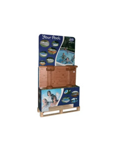MOBILI PRESENTAZIONE PISCINE GRE BROWN  - Senza Marca